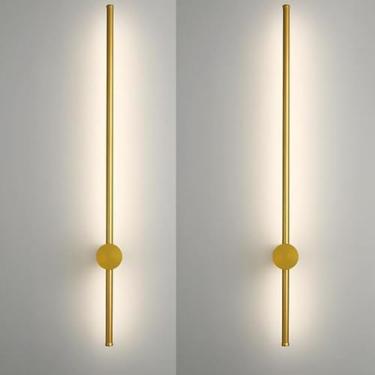 Imagem de Luminárias De Banheiro Pretas 350 ° Luzes De Vaidade Douradas Rotativas Para Banheiro Led Arandela De Parede Moderna Escovado Banheiro Arandela Sobre Espelho, Cool White, 2pcs gold 60cm