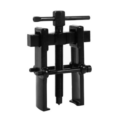 Imagem de Chiffonade Kit de ferramentas de extrator de engrenagem de rolamento de aço, extratores de engrenagem de rolamento de pernas duplas para volante automotivo, roda de motocicleta e rolamento de máquina