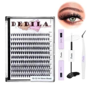 Imagem de Cílios postiços Dedila 20D/40D/60D/80D/100D 0,07 mm D Curl