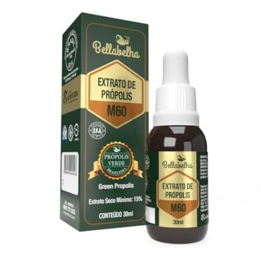 Imagem de Bellabelha Extrato de Própolis Verde M60 | 30mL | Extrato Alcoólico com Alta Concentração, Produto Natural