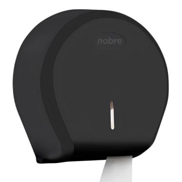 Imagem de Dispenser Para Papel Higiênico Rolão 300-500m - Preto New Classic - Nobre