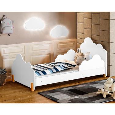 Imagem de Cama Infantil Princesa Juvenil - Branca E Mel - Cor: Branco