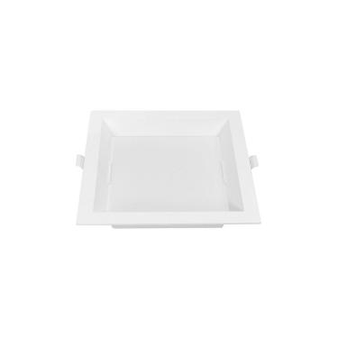 Imagem de Painel De Led Nordecor Quadrado Kais De Embutir Recuado 12w Bivolt Branco 6500k Luz Branca 4190