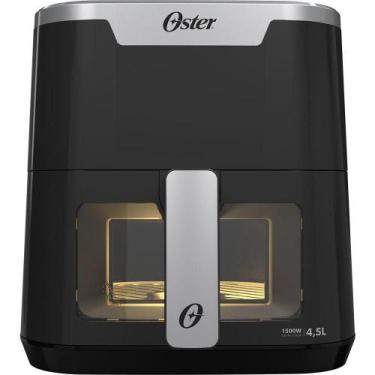 Imagem de Fritadeira Oster Digital Touch 4,5L Com Visor Transparente 110V, Preto