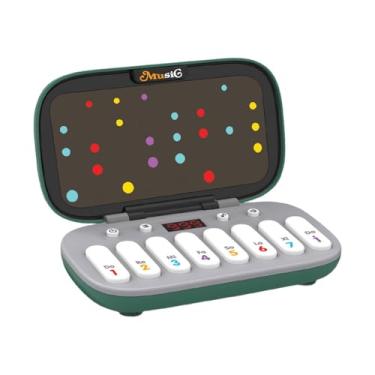 Imagem de Dynwave Máquina de Jogo de Musical, Mini Piano Portátil de 8 Teclas para Crianças, Verde