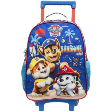 Imagem de Mochila Infantil com Rodinha, Xeryus, Patrulha Canina Sunshine R, Grande
