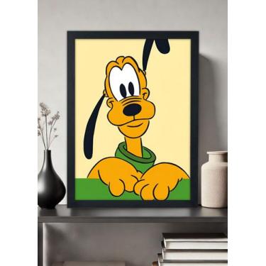 Imagem de Quadro Decorativo Pluto Tamanho:21cm x 30cm (A4) - Spark Loja, 21cm x 