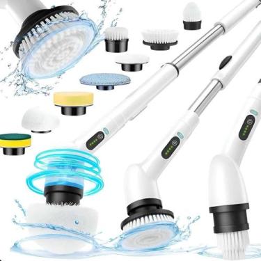 Imagem de Esfregão Elétrico 7 Em 1 Limpeza Rápida - Atena