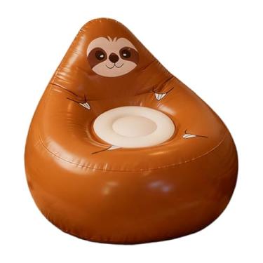 Imagem de Sofá Inflável para Crianças | Assento Portátil em Forma de Animal,Divã Inflável | para Uso no Exterior, em Acampamento, na Praia, Viagens, no Interior, Quintal, na, Jardim e