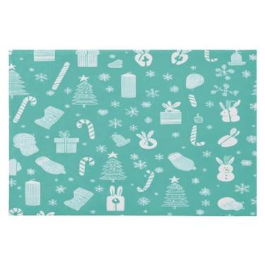 Imagem de CEBUGI Tapete de área 60 x 90 cm macio lavável tapete antiderrapante com suporte de borracha tapetes de área de fundo de Natal para sala de estar, quarto, decoração de casa