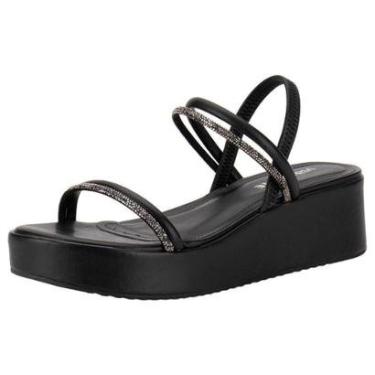 Imagem de Sandália Feminina Anabela Via Marte 167008-Feminino