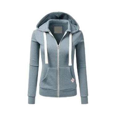 Imagem de Moletom Feminino Personalizado De Moda Para Outono Inverno Com Capuz, 