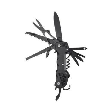 Imagem de Canivete Portátil Multifuncional Dobrável Em Aço Inoxidável Para Campi