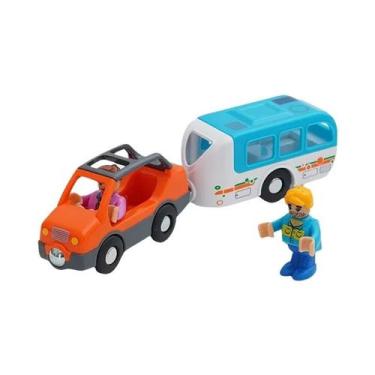 Imagem de Conjunto De Trem Elétrico Magnético Para Crianças, Compatível Com Toda