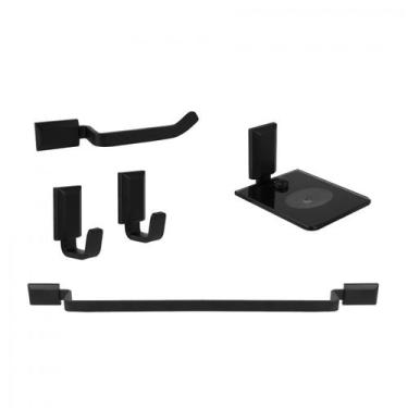 Imagem de Kit de Acessórios para Banheiro 5 Peças Classic Cb2009 Ducon Metais