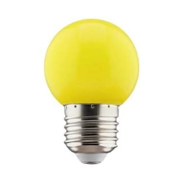 Imagem de Lâmpada LED RGB De 7 Cores E27 220V 20pcs G45 SMD3528 Lâmpadas De Nata