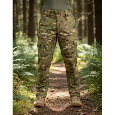 Imagem de Calça Cargo Tática Feminina - Safo - Safo Militar, Multicam, 34