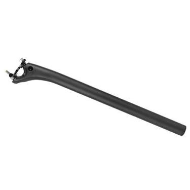 Imagem de SPYMINNPOO Espigão de Selim de Bicicleta Leve de Fibra de Carbono 27,2x400MM para Ciclistas de Estrada de Montanha, Preto Fosco