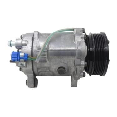 Imagem de ZZXXYY Compressor AC 6N0820803B 1201764 V12 compatível com VW Polo 1.4, Arosa, substituição de ajuste direto 1:1, resfriamento rápido, reduz a economia de consumo de combustível