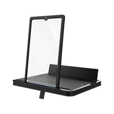 Imagem de Amplificador De Ecrã De Telemóvel,Suporte Smartphone Retrato e Paisagem - Magnificador De Projeção Para Telemóvel | Para Adultos Homens Estudantes Idosos Sala Quarto Escritório Dormitório Secretária
