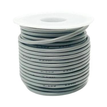 Imagem de Cabo Elétrico De Silicone Macio Resistente a Altas Temperaturas, Fio D