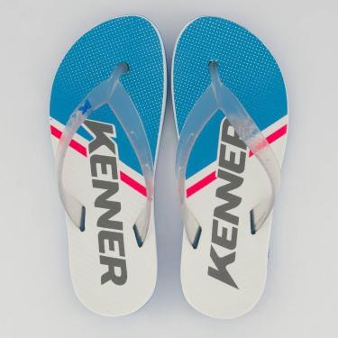 Imagem de Chinelo Kenner Summer Line Azul e Branco-Masculino