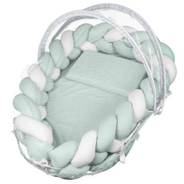 Imagem de Kit Ninho Redutor de Berço 150 Fios Baby Joy Fábula