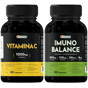 Imagem de Imuno Balance Vitaease – Vitamina C, Zinco e Selênio | Suplemento Alimentar – 60 Cápsulas (Imuno Balance + Vitamina C (pura))