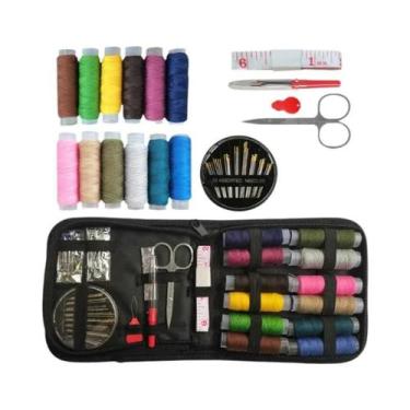 Imagem de Kit De Costura Portátil Multifuncional DIY, Conjunto De Ferramentas Pa