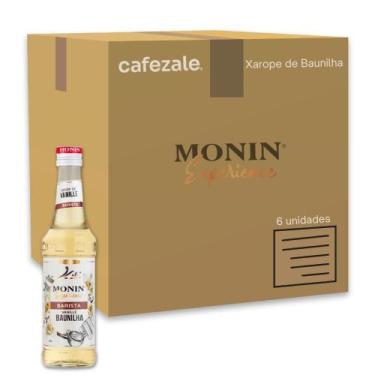 Imagem de Xarope Monin Barista Baunilha Kit 6 unidades de 330ml - 11483, Monin