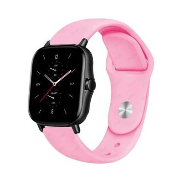 Imagem de Pulseira De Silicone Amazfit 22-20mm Para GTS 4/3/2/2e/GTS2 Mini/GTR 4