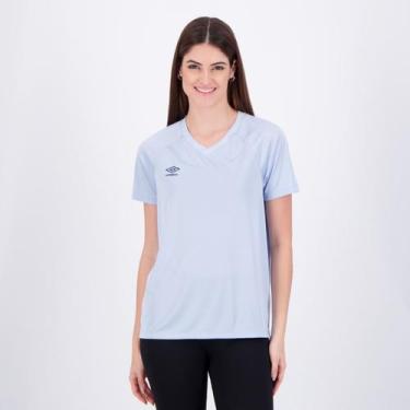 Imagem de Camiseta Umbro Legacy Field Feminina Azul, G