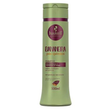 Imagem de Shampoo Bananeira Pós Química Cabelos Danificados Haskell 300ml