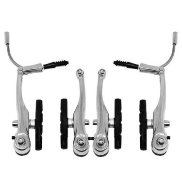 Imagem de Freio V-Brake Logan para Bicicleta MTB e Urbana Polido