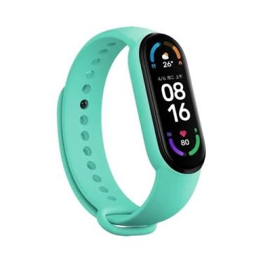 Imagem de Pulseira De Silicone Para Xiaomi Mi Band 4 5 6 7, Pulseira Esportiva M