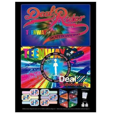 Imagem de Caderno Universitário Jandaia Capa Dura Teen Way 1 Matéria 96 Folhas E