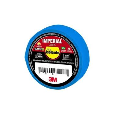 Imagem de Fita Isolante Azul 18MMX10M Imperial 3M Unica, Unica, Único