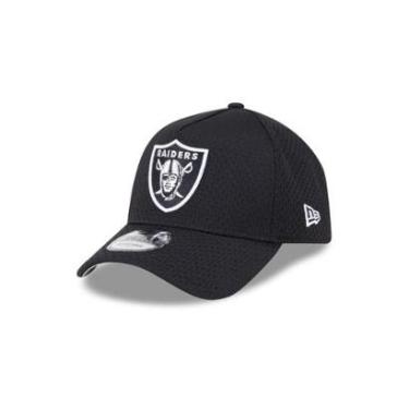 Imagem de BONE NEW ERA 9FORTY A-FRAME SNAPBACK LAS VEGAS RAIDERS NFL OFF WHITE-Masculino