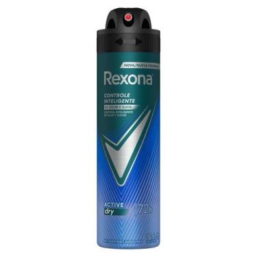 Imagem de Desodorante Antitranspirante Aerossol Masculino Rexona Active Dry 72 h