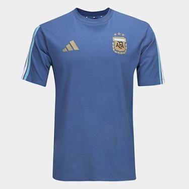 Imagem de Camiseta Seleção Argentina 2026 Masculina-Masculino