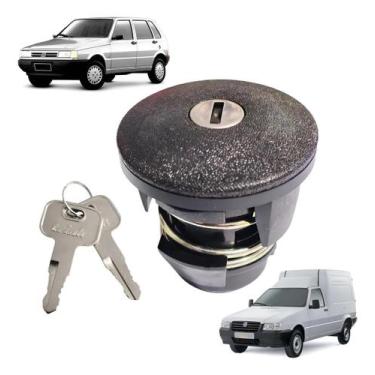 Imagem de Tampa Tanque Combustível Fiat Uno 2005 2006 2007 08 Até 2013 - Trink