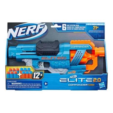 Imagem de Lançador Nerf Elite 2.0 Commander RD-6 com 12 Dardos Original 1magnus