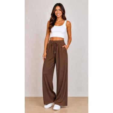 Imagem de Calça Feminina Blessed Conforto E Estilo 6108 -, Marrom, M