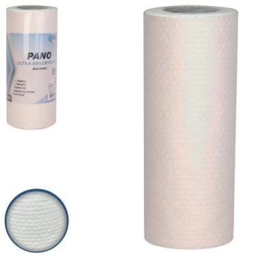 Imagem de Rolo de Pano Multiuso Ultra Absorvente 100 Folhas para Limpeza em PP c