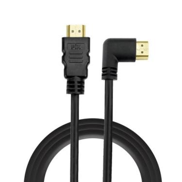 Imagem de Cabo Hdmi L 10m 90 Graus Blindado 2.0 Ethernet 10 Metros 4k - PIX, 018