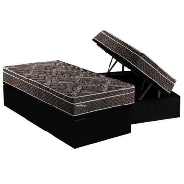 Imagem de Cama Box Baú Solteiro: Colchão Molas MasterPocket Ensacadas Paropas Pr