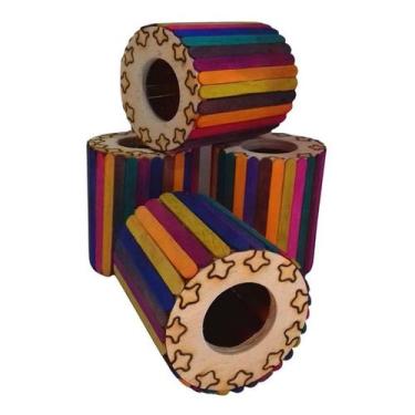 Imagem de Toca Túnel Palito - Pinguim - Pinguim-Artesanatos