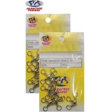 Imagem de Girador Albatroz Triplo 301 - ALBATROZ FISHING, N4 C/9pcs