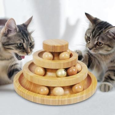 Imagem de Brinquedo Cat Ball Track DoogCat Cat Ball com 9 bolas - tamanho grande
