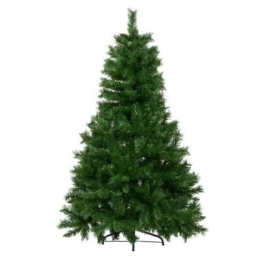 Imagem de Arvore natal new michigan 450tips c/base verde 1,5m florarte - Flor Ar